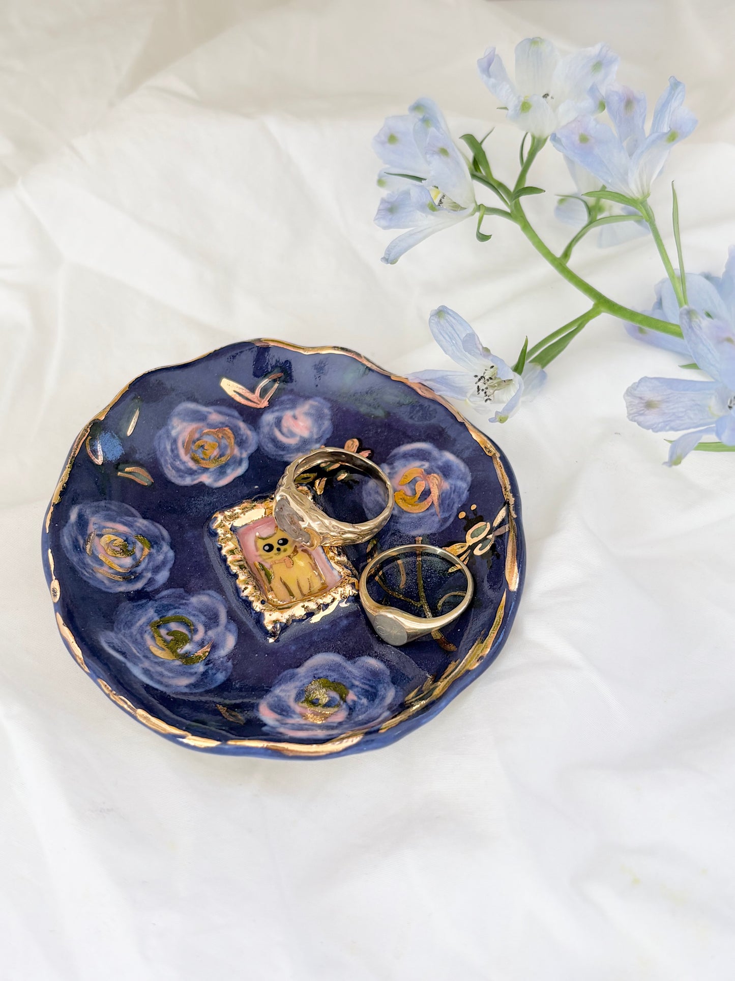 ✨14k Gold Lustre Item ✨ Ring Trinket