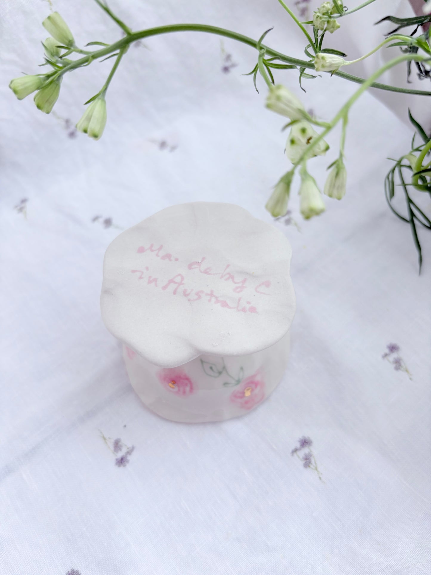 Honey Bear 🧸ring trinket ✨Gold Lustre Item ✨