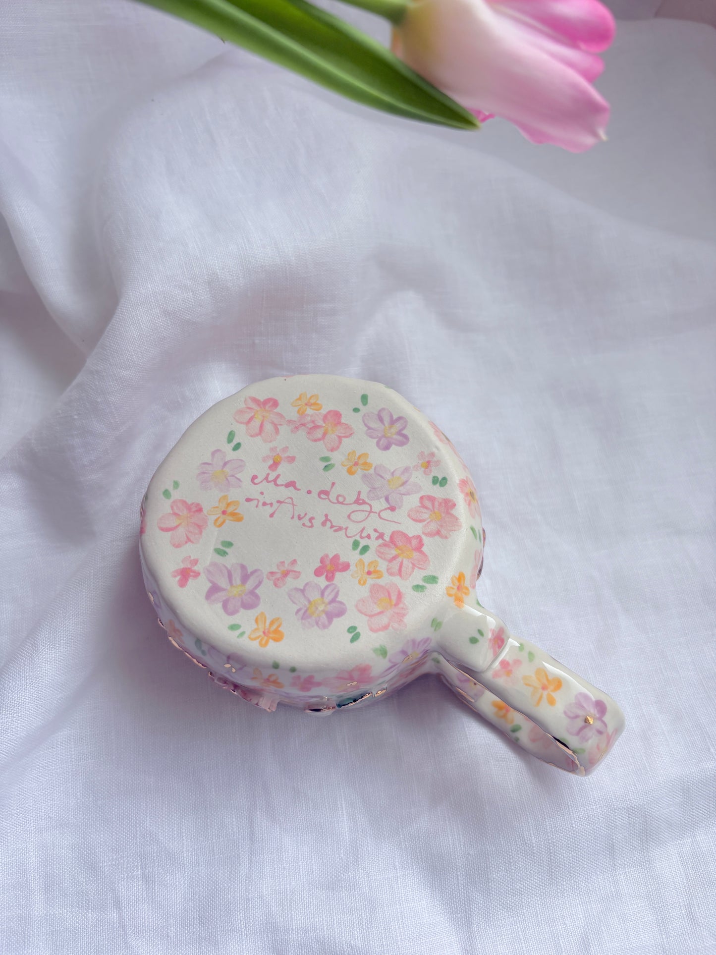 Fairy Garden 🧚♀️ 💐✨14k Gold Lustre Item ✨