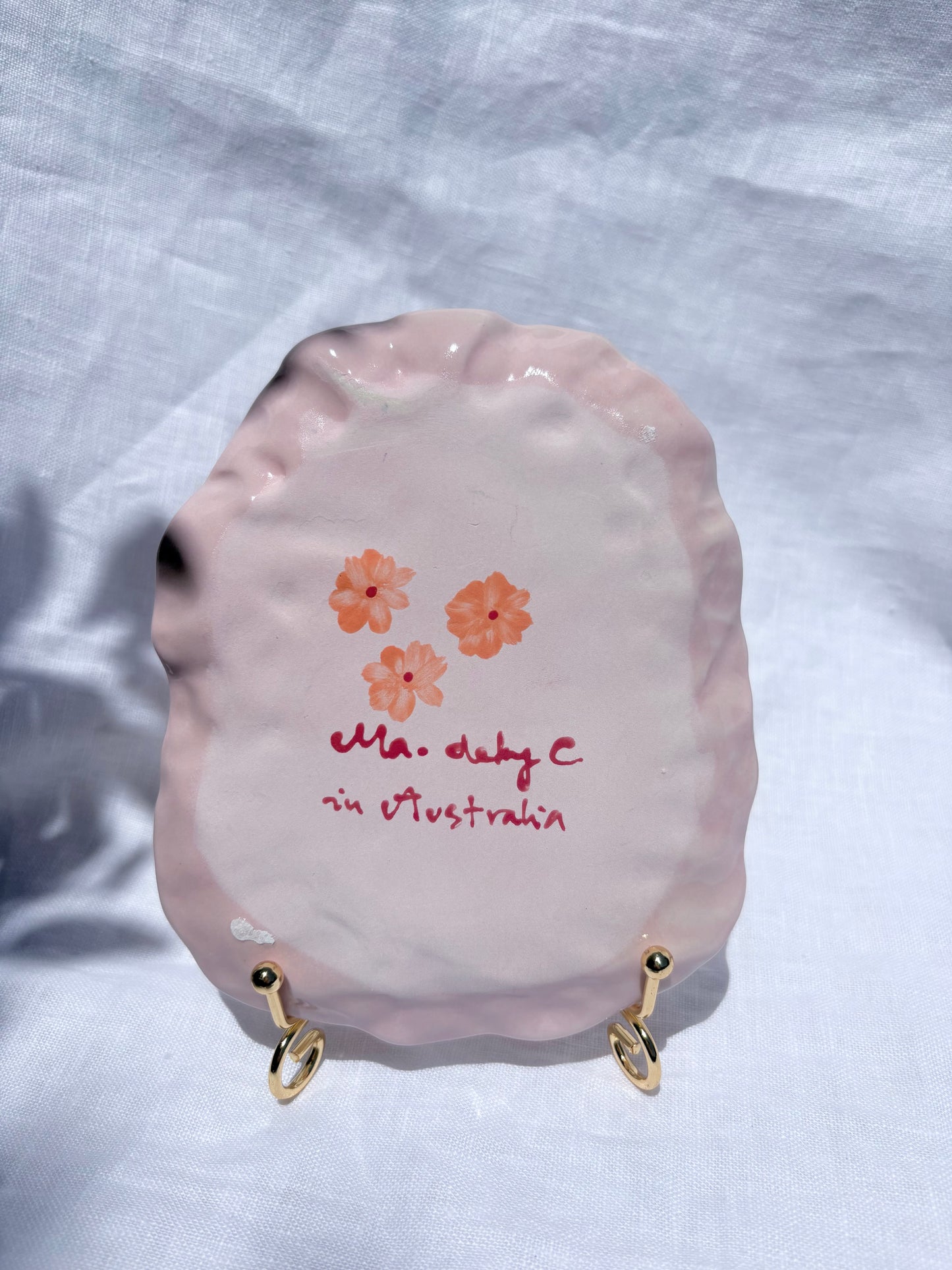Pet Gallery Trinket 🖼️ 🌼🌺 ✨14k Gold Lustre Item ✨