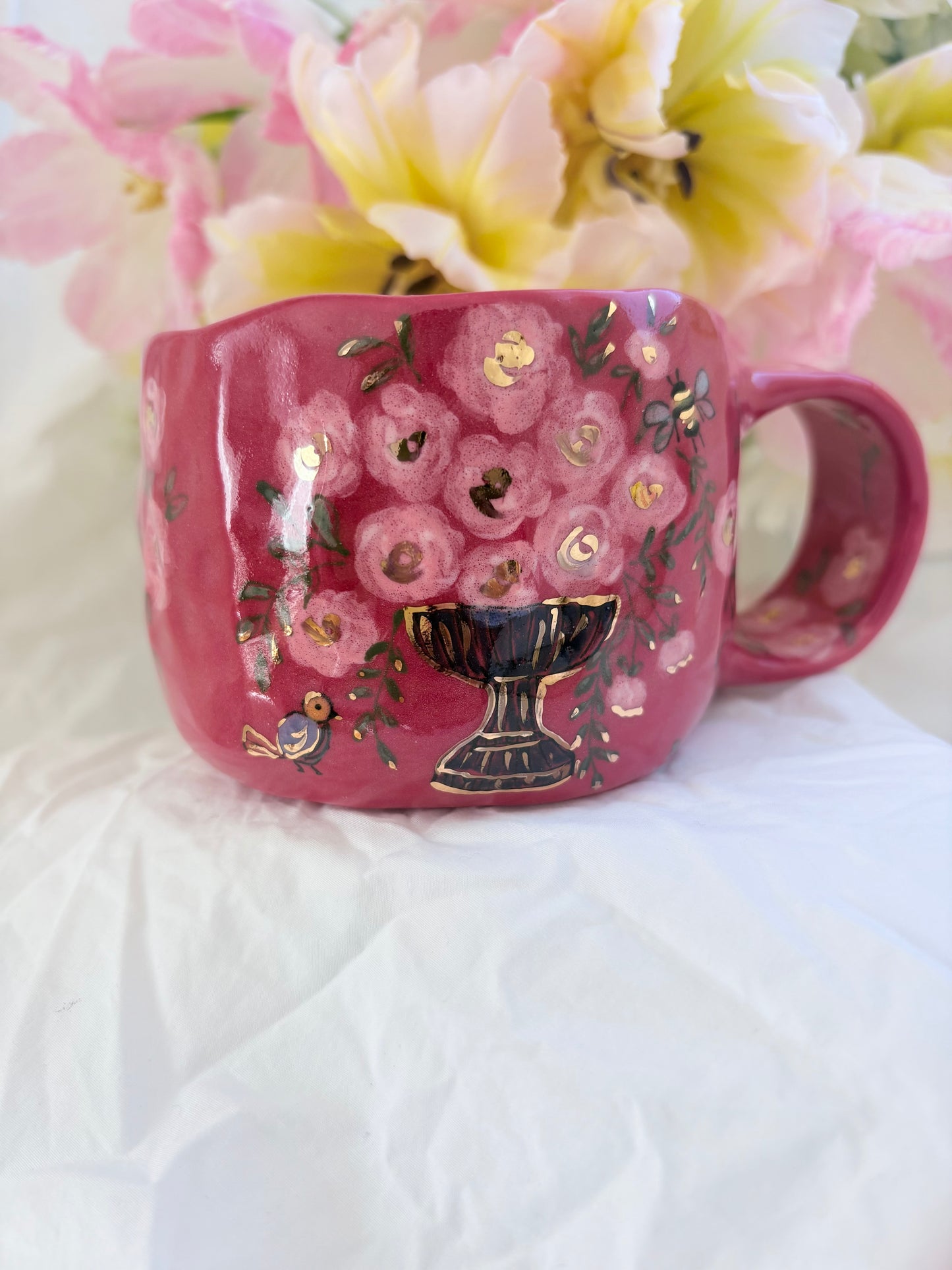 Dear Rosie 🐱🌹✨14k Gold Lustre Item ✨