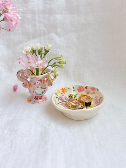 Ring Dish ✨14k Gold Lustre Item ✨