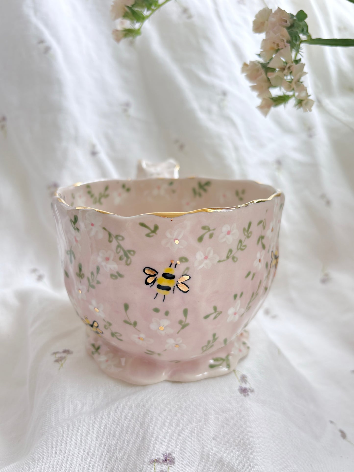 Fairy Goose 🦆 🎀 ✨14k Gold Lustre Item ✨