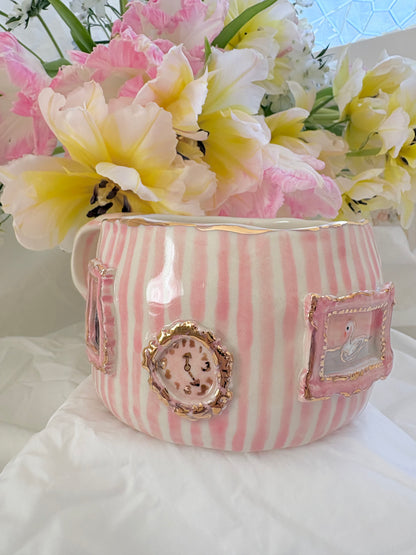 Candy Stripes Pet Gallery  🖼️ 🌸 ✨14k Gold Lustre Item ✨