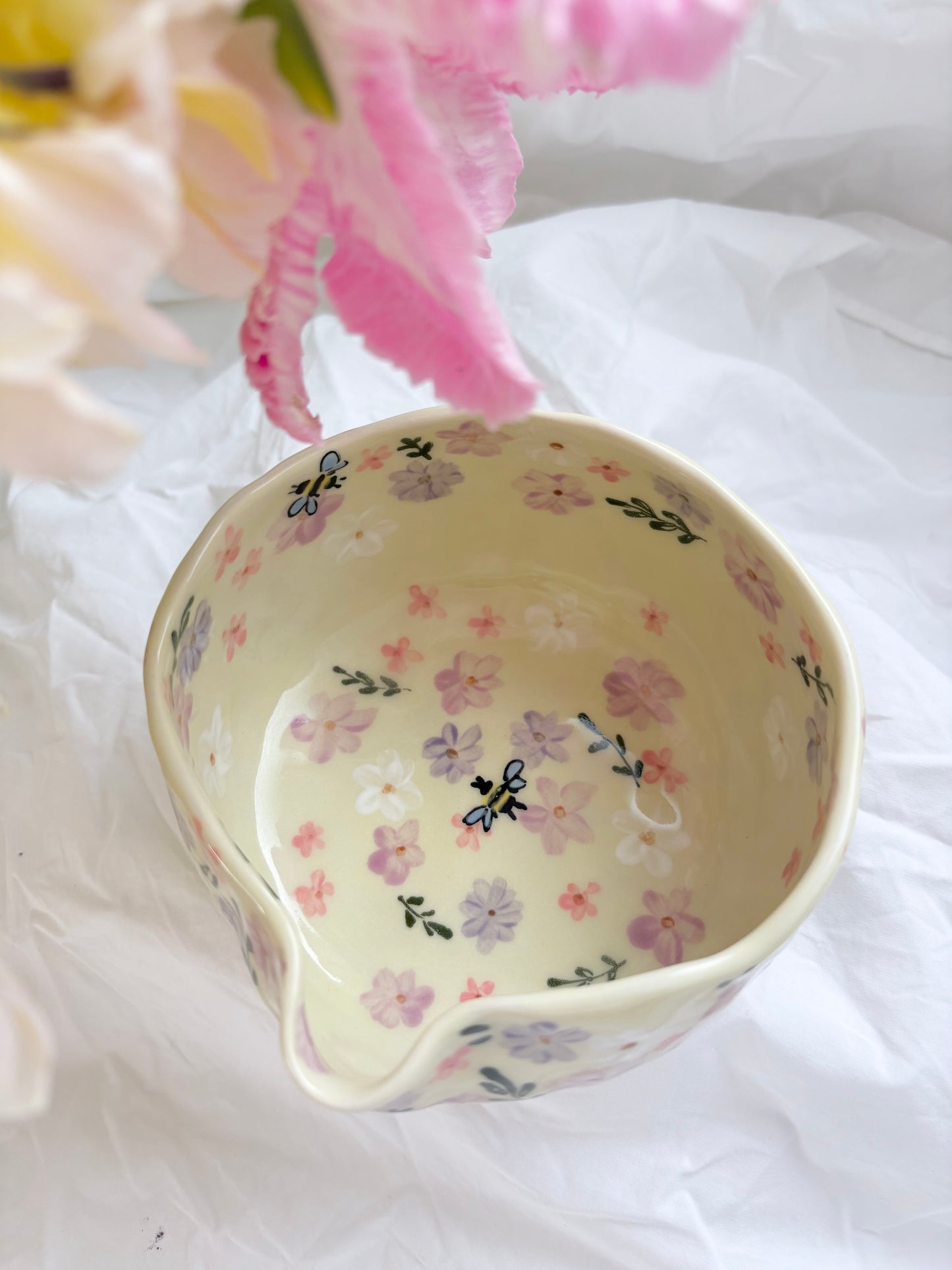 Fairy Garden 🍋 Matcha bowl ✨ No Gold Lustre ✨