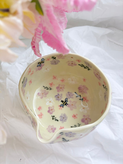 Fairy Garden 🍋 Matcha bowl ✨ No Gold Lustre ✨