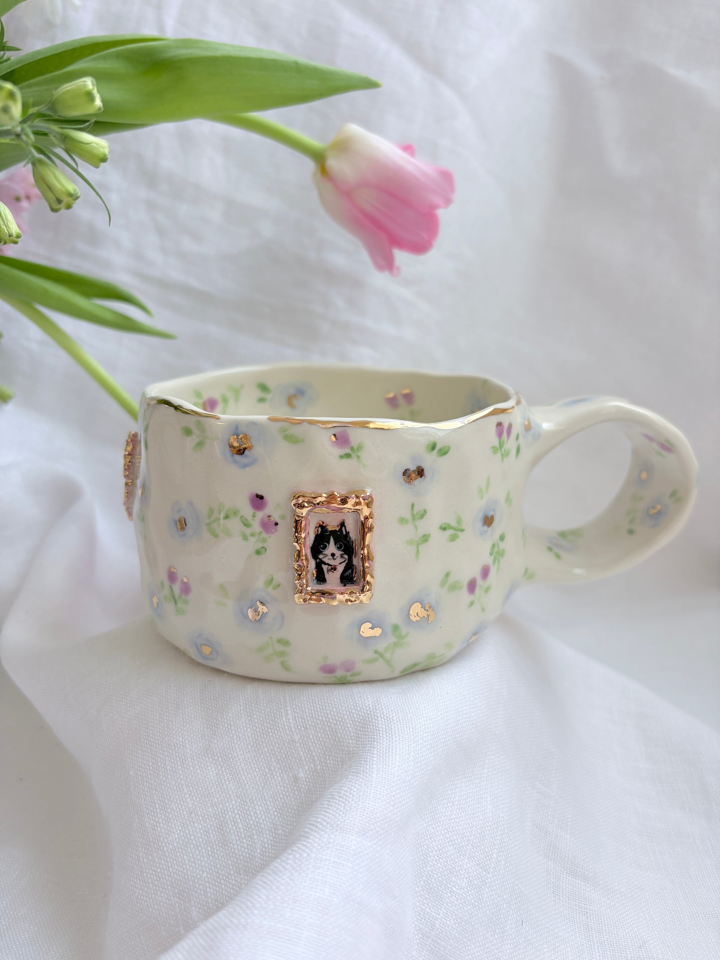 Pet Gallery  🖼️ 💙 ✨14k Gold Lustre Item ✨