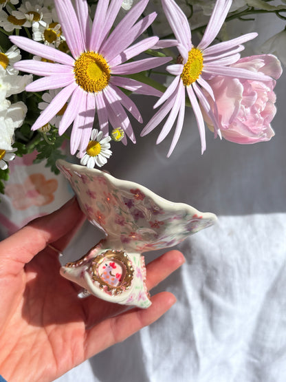 On the farm Ring Dish ✨14k Gold Lustre Item ✨