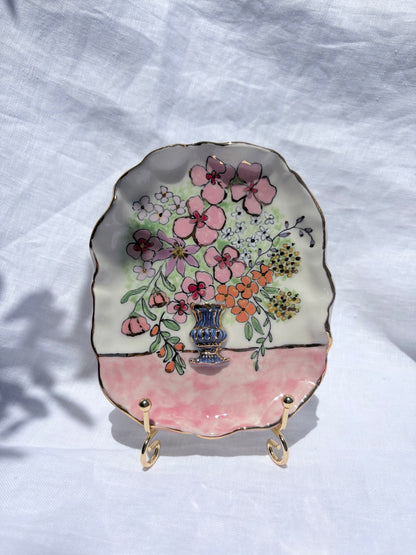 Sunday Morning Trinket 💐✨14k Gold Lustre Item ✨