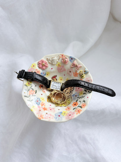 14k Gold Lustre Jewellery holder 🐔💐✨