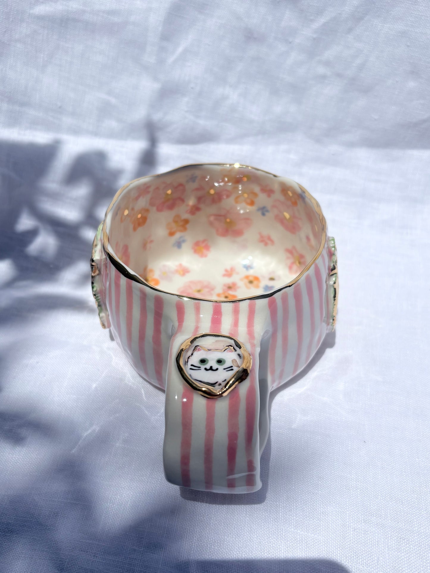 Candy Stripes Pet Gallery  🖼️ 💗 ✨14k Gold Lustre Item ✨