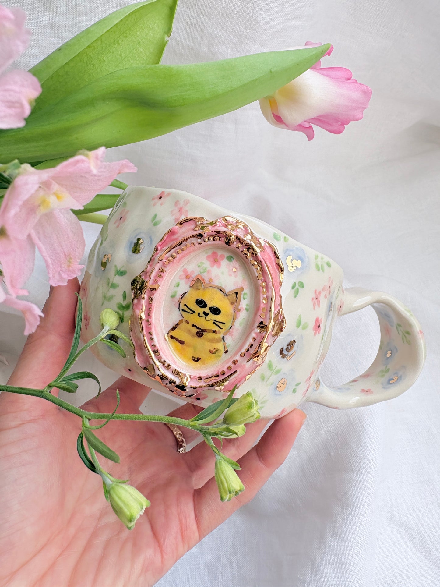 Mikan San 🐱 ✨14k Gold Lustre Item ✨