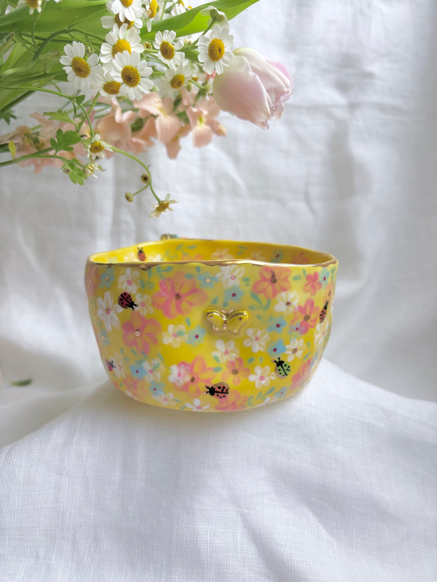 Summer in Greece 🌸🌼🌺 ✨14k Gold Lustre Item ✨