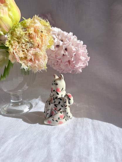 Little Fairy 🐱 ✨14k Gold Lustre Mini Figurine