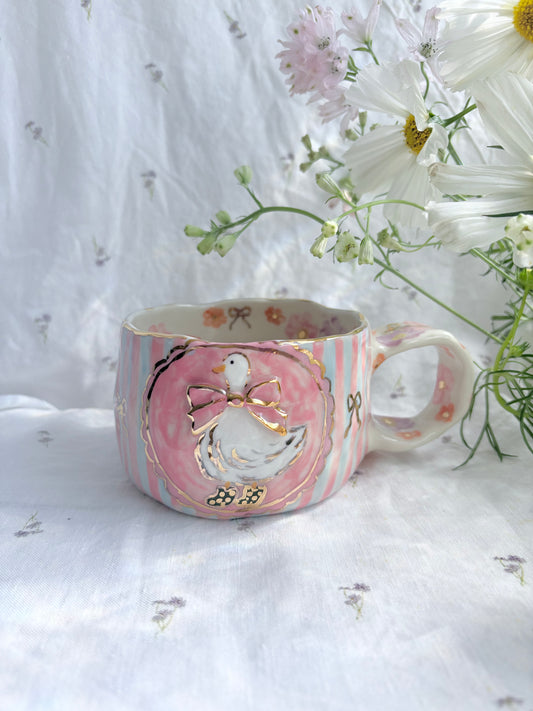 Fairy Goose 🦆 🎀 ✨Gold Lustre Item ✨