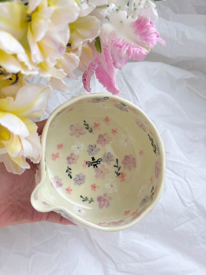 Fairy Garden 🍋 Matcha bowl ✨ No Gold Lustre ✨