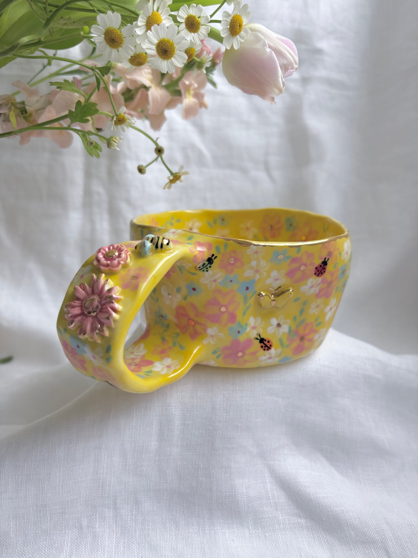 Summer in Greece 🌸🌼🌺 ✨14k Gold Lustre Item ✨