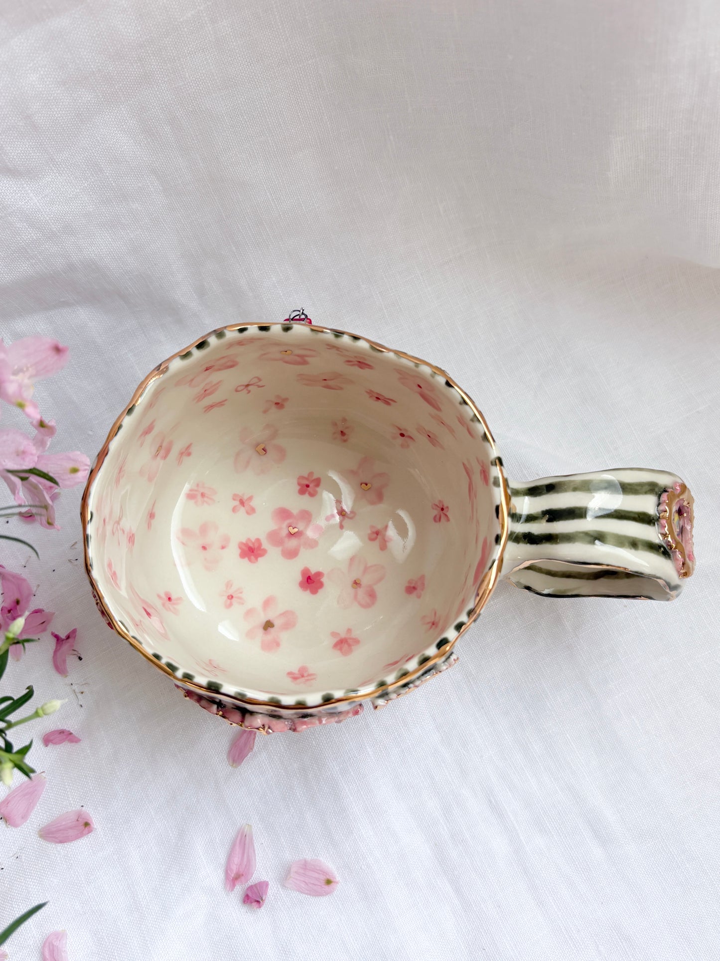 Candy Stripes Pet Gallery  🖼️ 💚 ✨14k Gold Lustre Item ✨