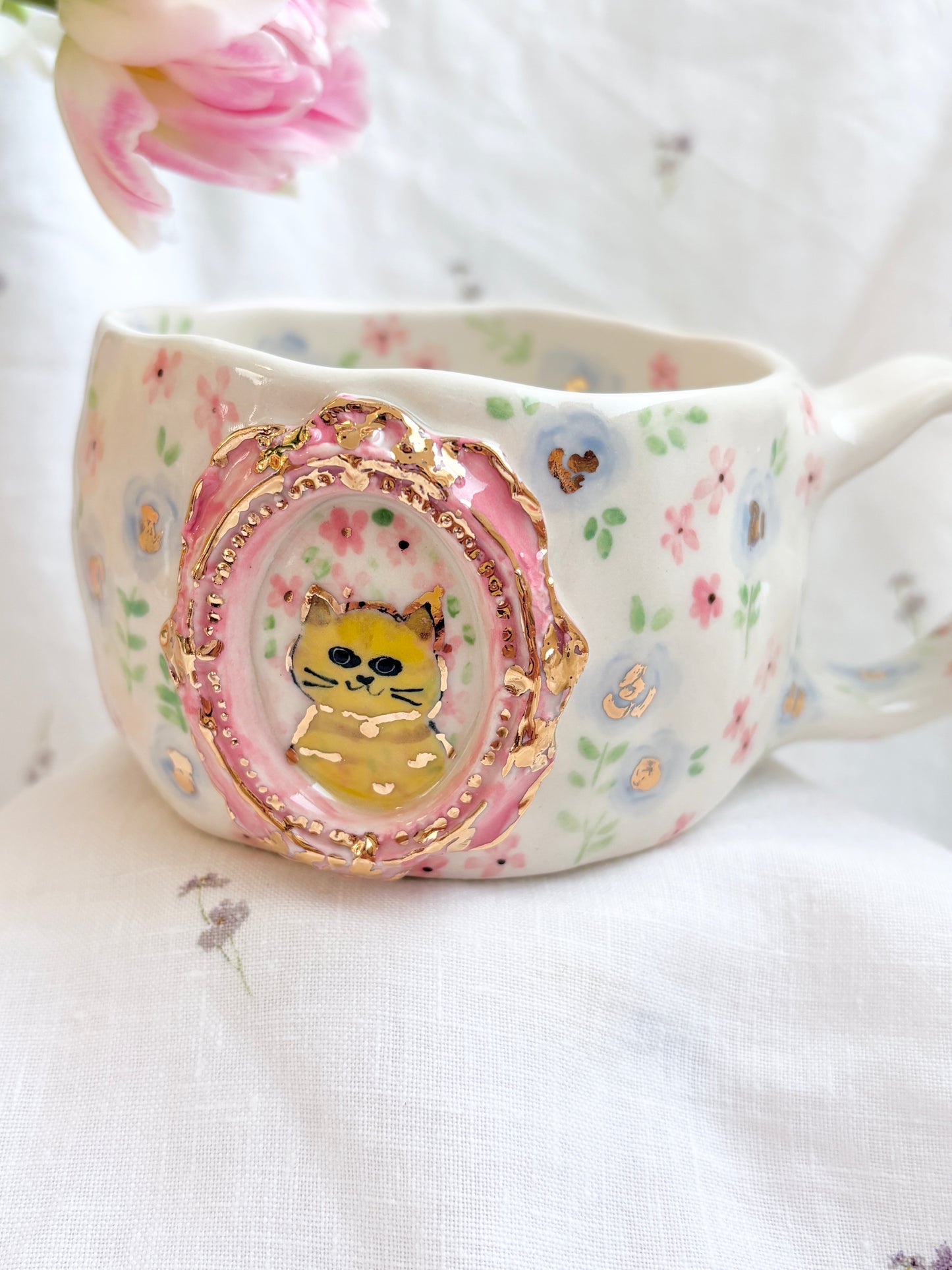 Mikan San 🐱 ✨14k Gold Lustre Item ✨