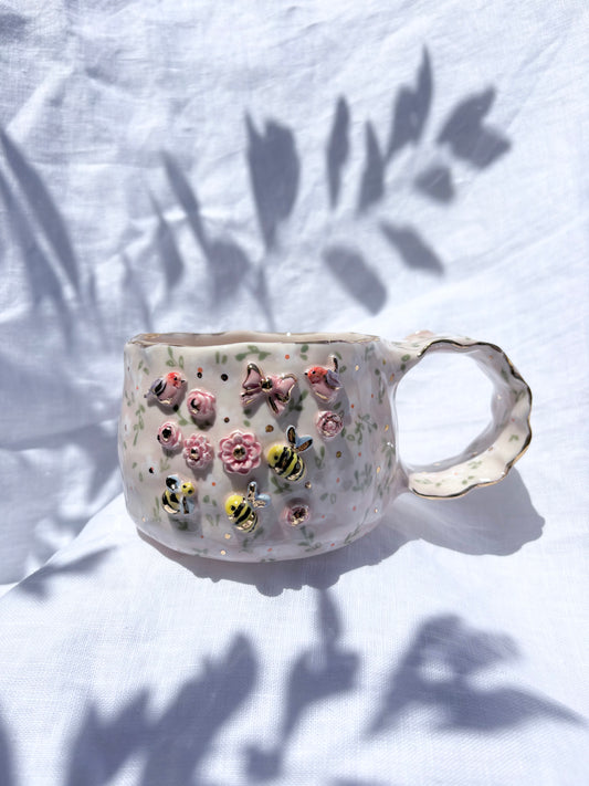 Fairy Garden 🧚‍♀️ 💐✨14k Gold Lustre Item ✨