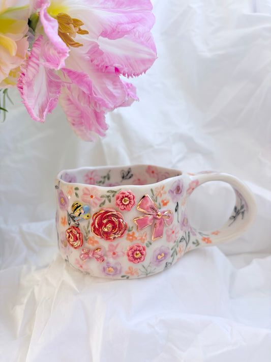 Fairy Garden 🧚‍♀️ 💐✨14k Gold Lustre Item ✨