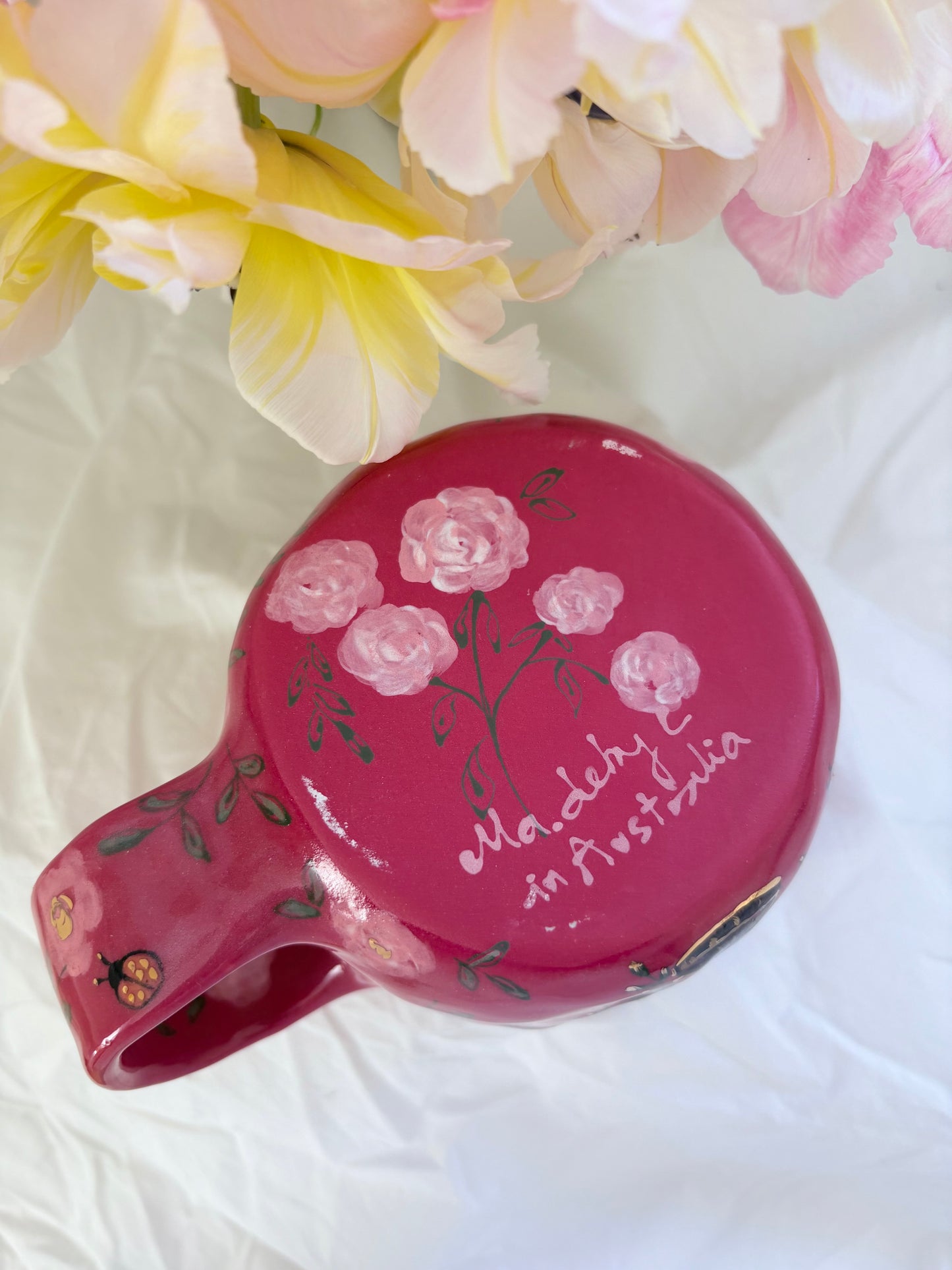 Dear Rosie 🐱🌹✨14k Gold Lustre Item ✨