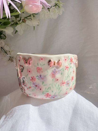 Sunday Morning 🧚‍♀️ 💐 Charm Mug ✨14k Gold Lustre Item ✨
