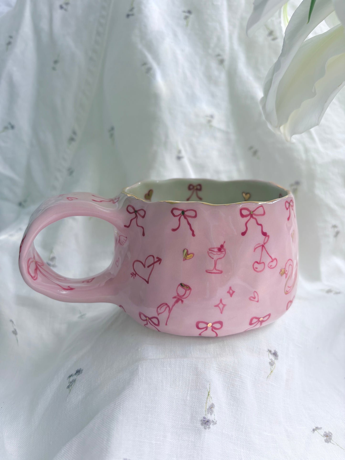 Honey Bear 🧸💗✨14k Gold Lustre Item ✨