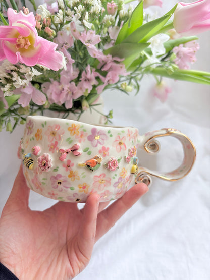 Fairy Garden 🧚‍♀️ 💐✨14k Gold Lustre Item ✨