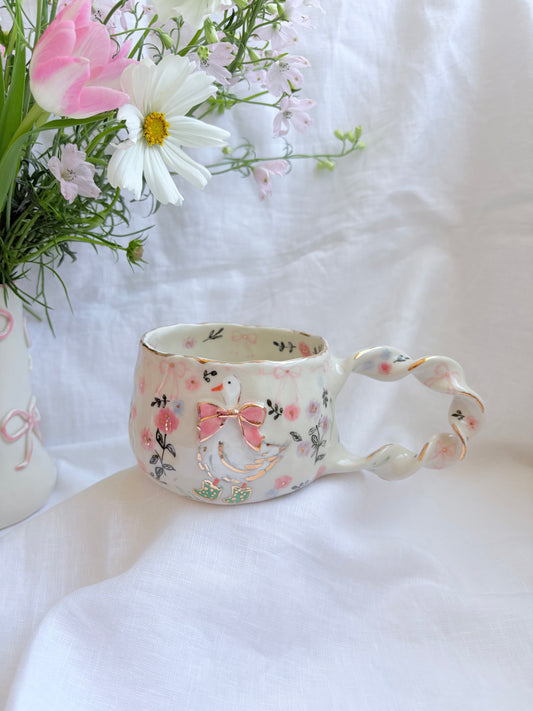 Fairy Goose 🦆 🎀 ✨Gold Lustre Item ✨