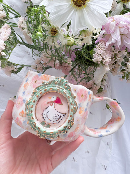 Fairy Goose 🦆 🎀 ✨14k Gold Lustre Item ✨