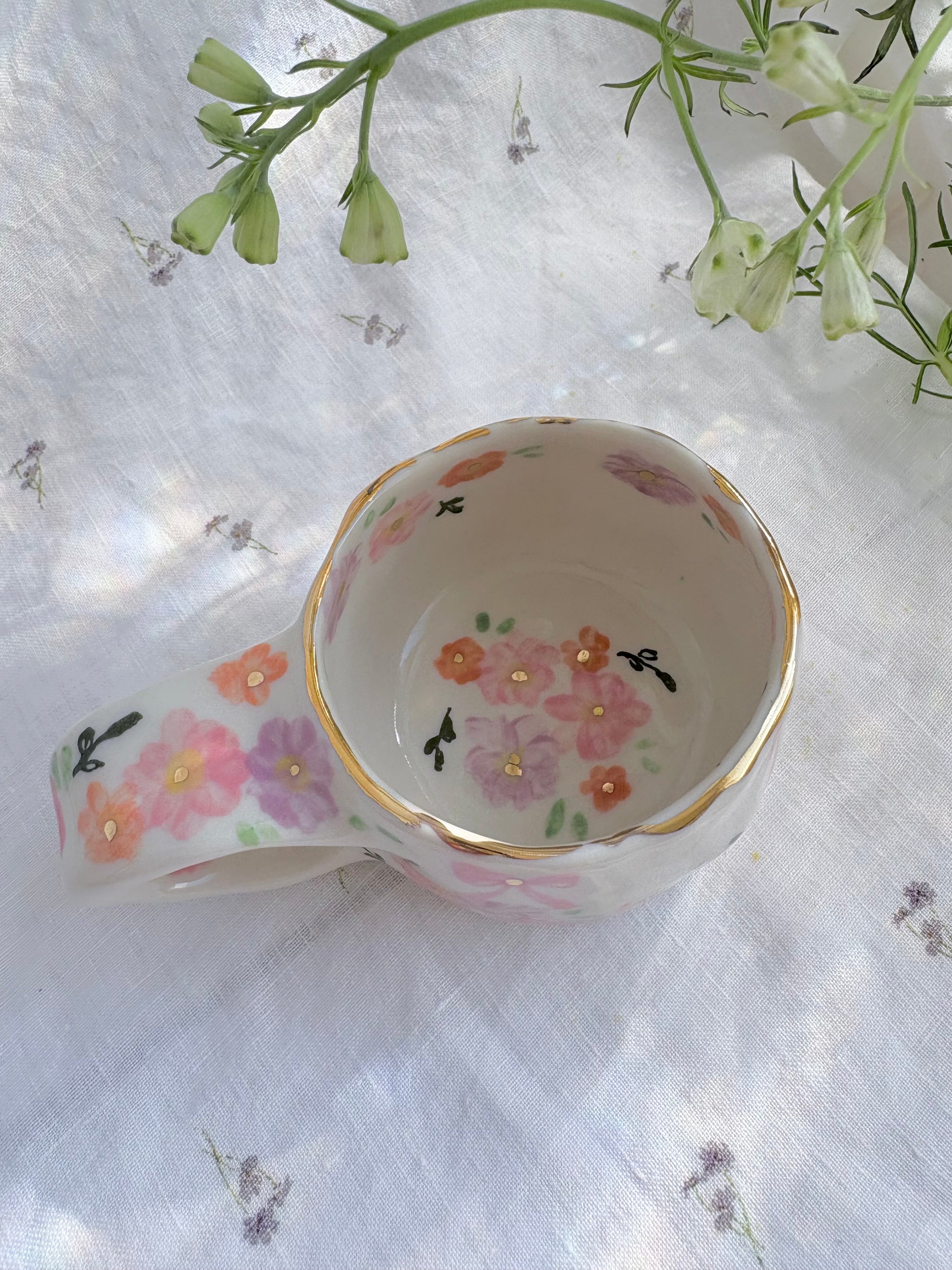 Honey Bear 🧸🌹✨Gold Lustre Item ✨ espresso cup