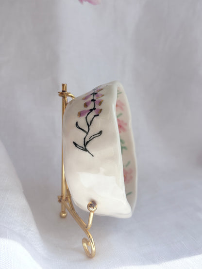 Honey Bee Ring Dish 💐🐝✨14k Gold Lustre Item ✨