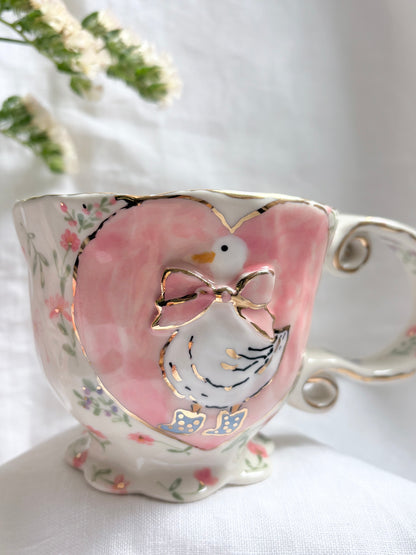 Fairy Goose 🦆 🎀 ✨14k Gold Lustre Item ✨