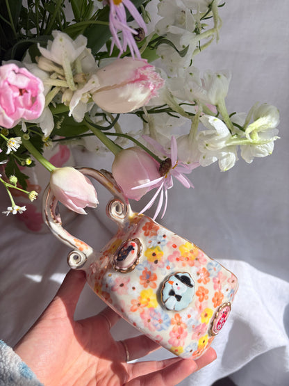 On the farm 🦜🌺 🐥🪿 ✨14k Gold Lustre Item ✨