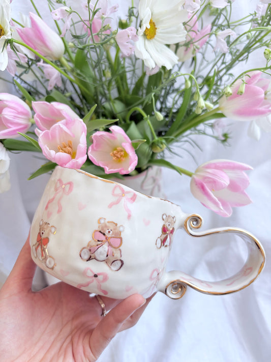 Honey Bear 🧸 🎀 🧸✨Gold Lustre Item ✨