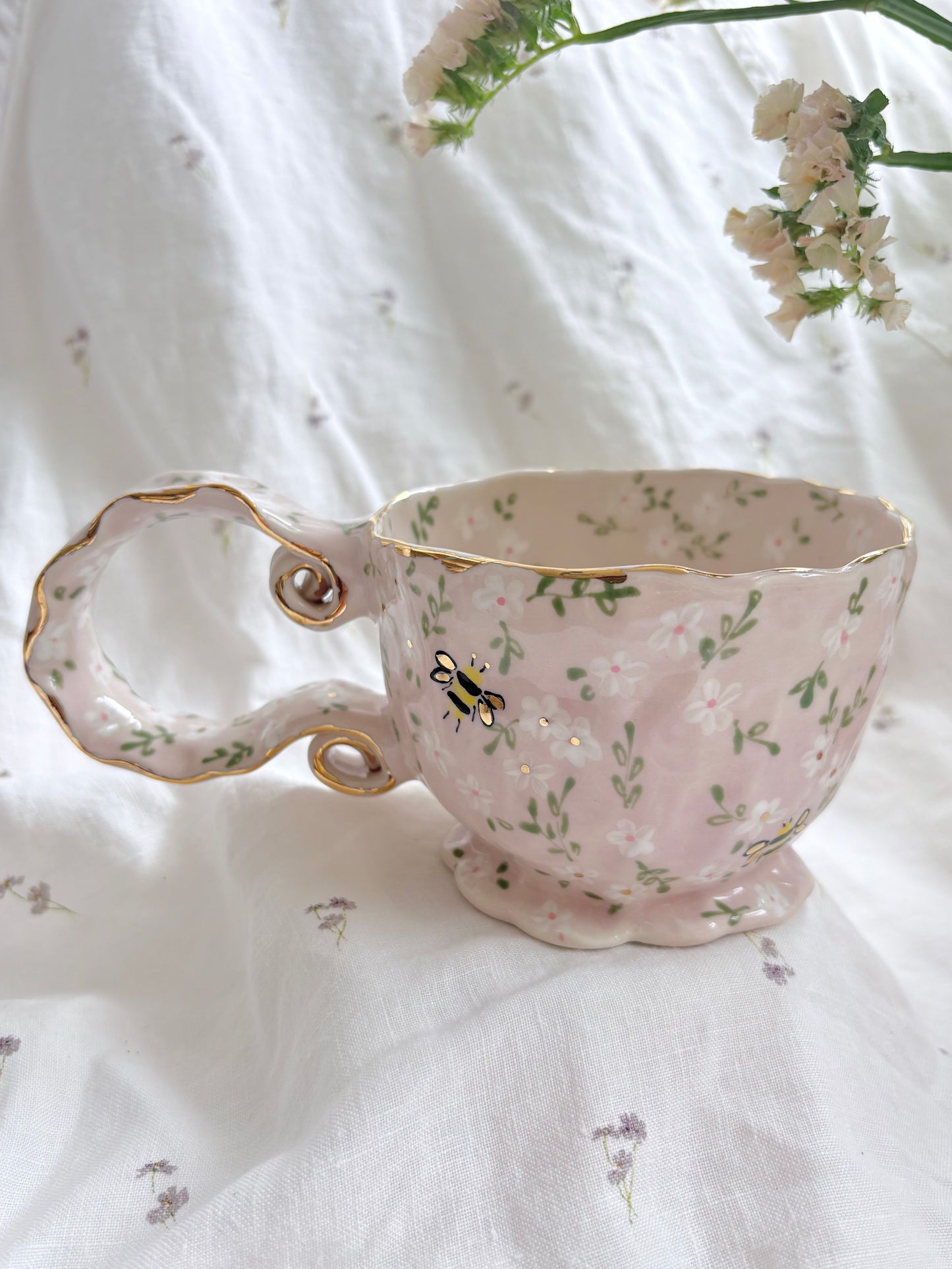 Fairy Goose 🦆 🎀 ✨14k Gold Lustre Item ✨