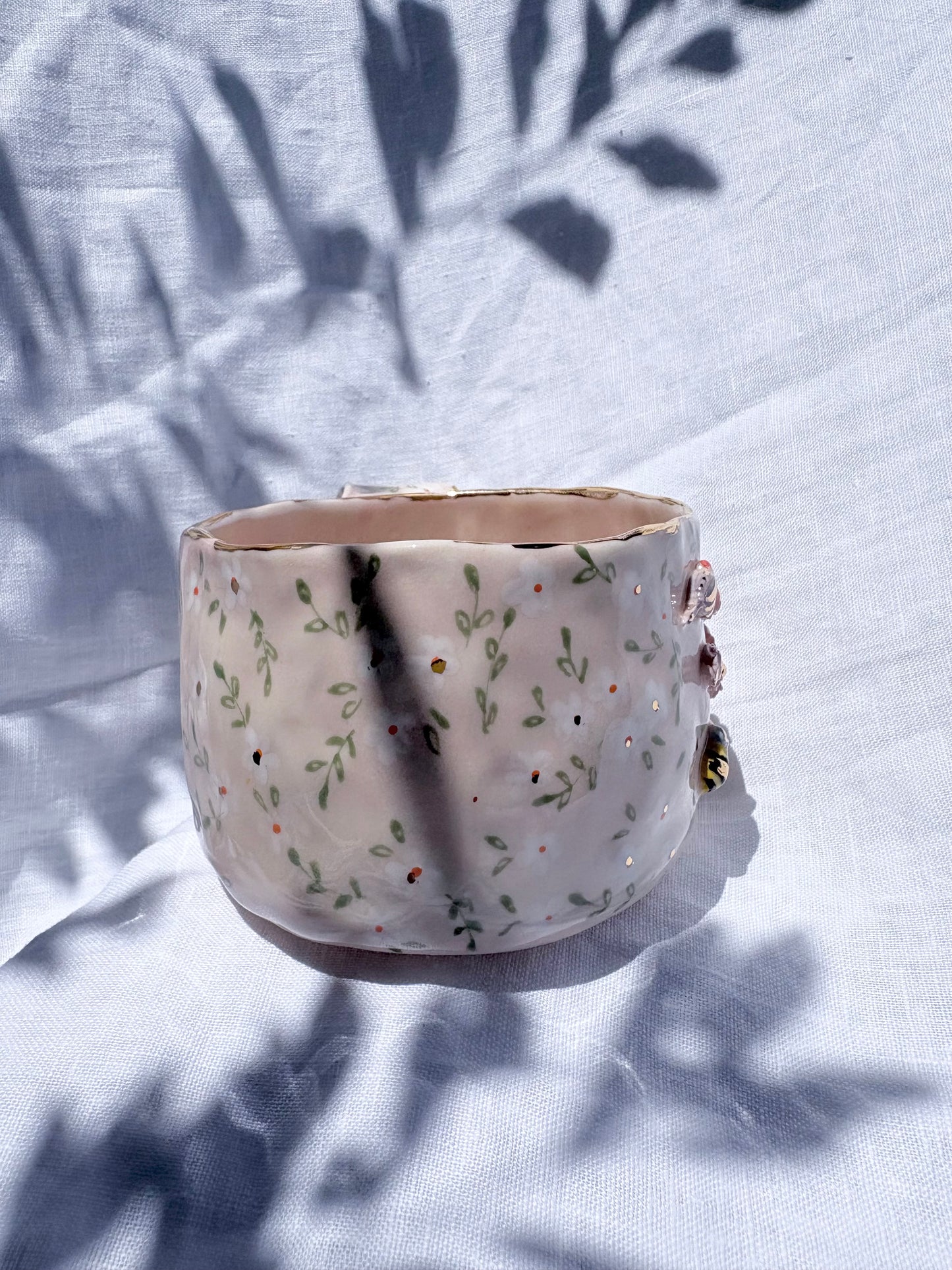 Fairy Garden 🧚‍♀️ 💐✨14k Gold Lustre Item ✨