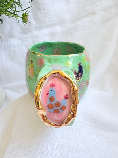 On the farm 🌺 🐓✨Gold Lustre Item ✨