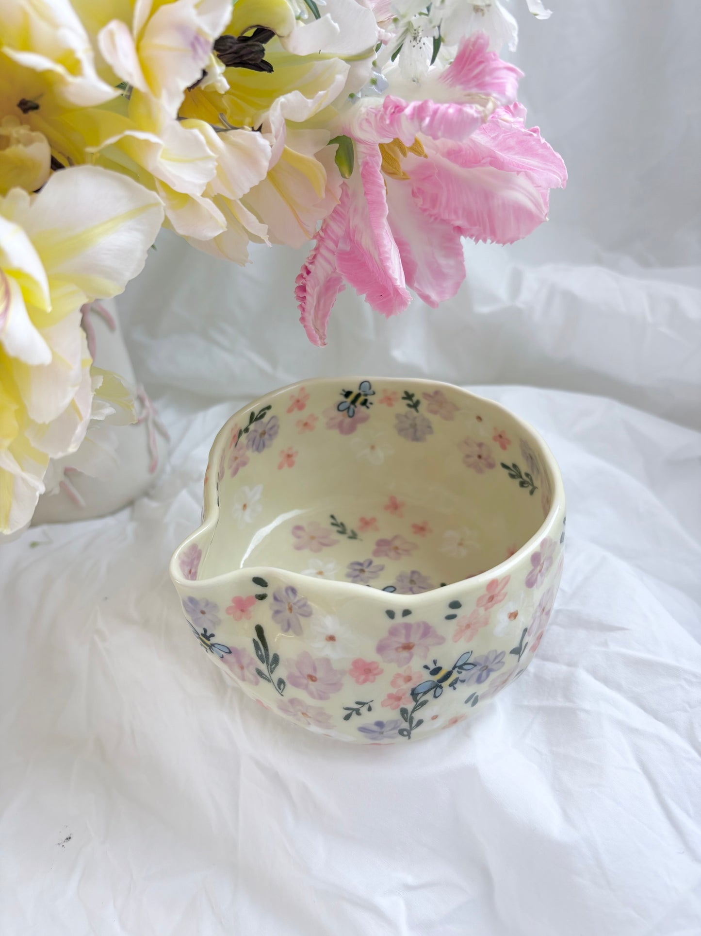 Fairy Garden 🍋 Matcha bowl ✨ No Gold Lustre ✨