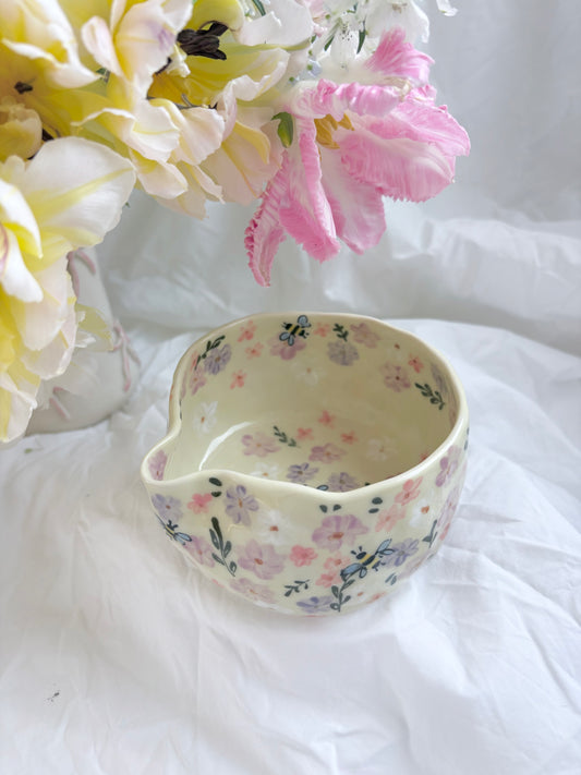 Fairy Garden 🍋 Matcha bowl ✨ No Gold Lustre ✨