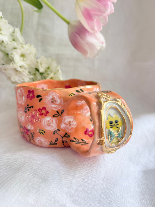 Fairy Garden 🧚‍♀️🧡 💐✨14k Gold Lustre Item ✨