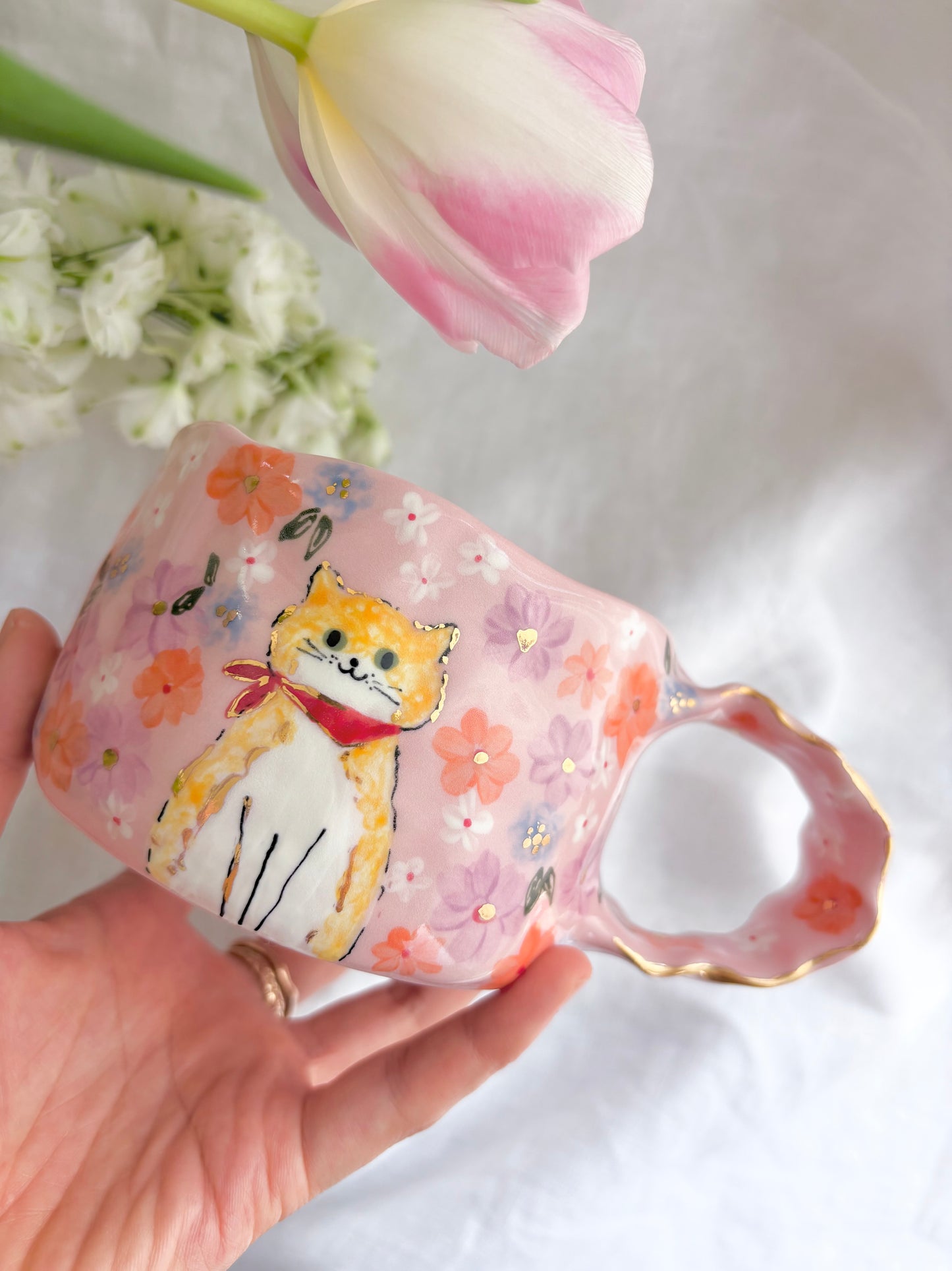 Momo San 🐱 ✨14k Gold Lustre Item ✨