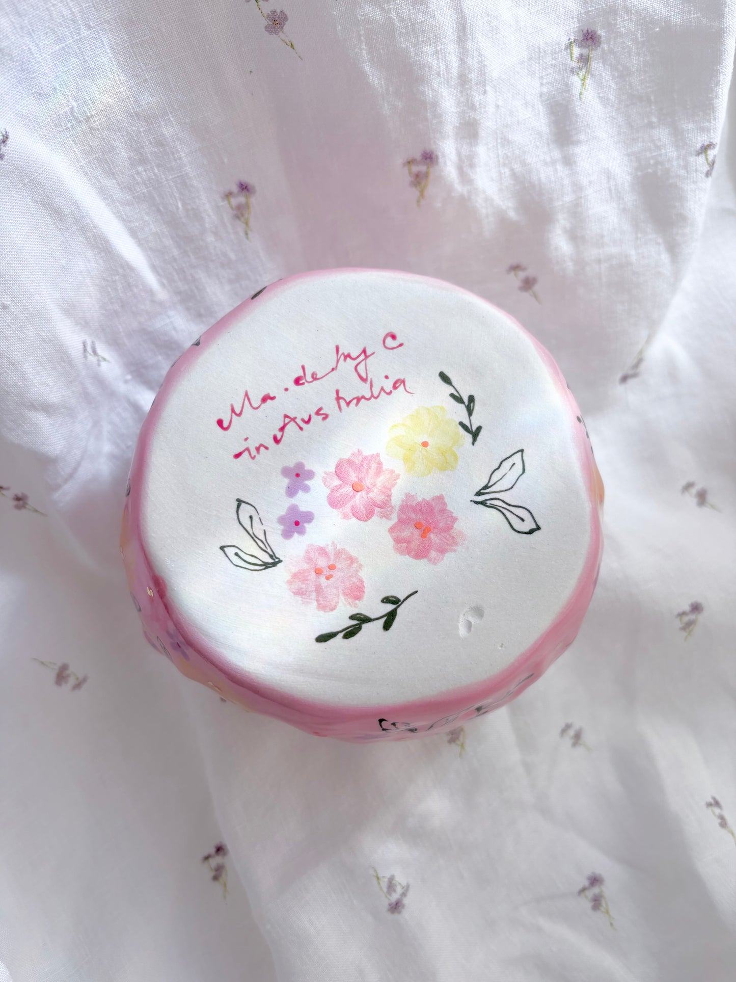 Fairy Goose Matcha Bowl 🦆✨Gold Lustre Item ✨