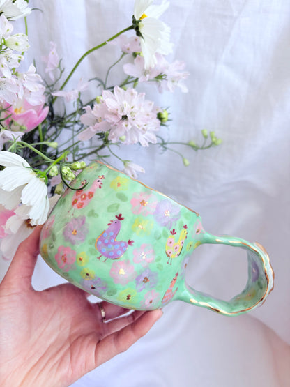 On the farm 🌺 🐓✨Gold Lustre Item ✨