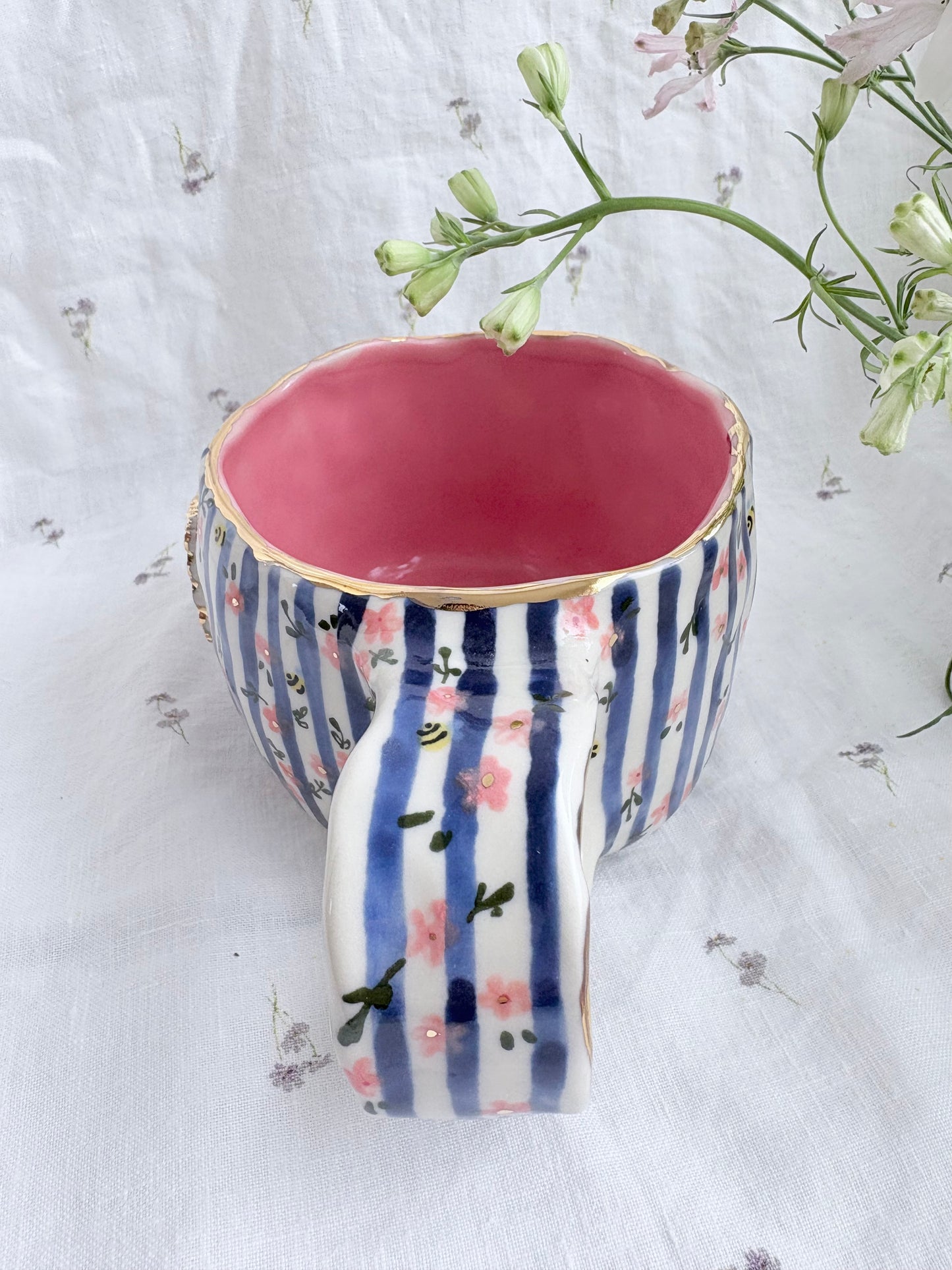 Candy Tripes 💙 ✨Gold Lustre Item ✨