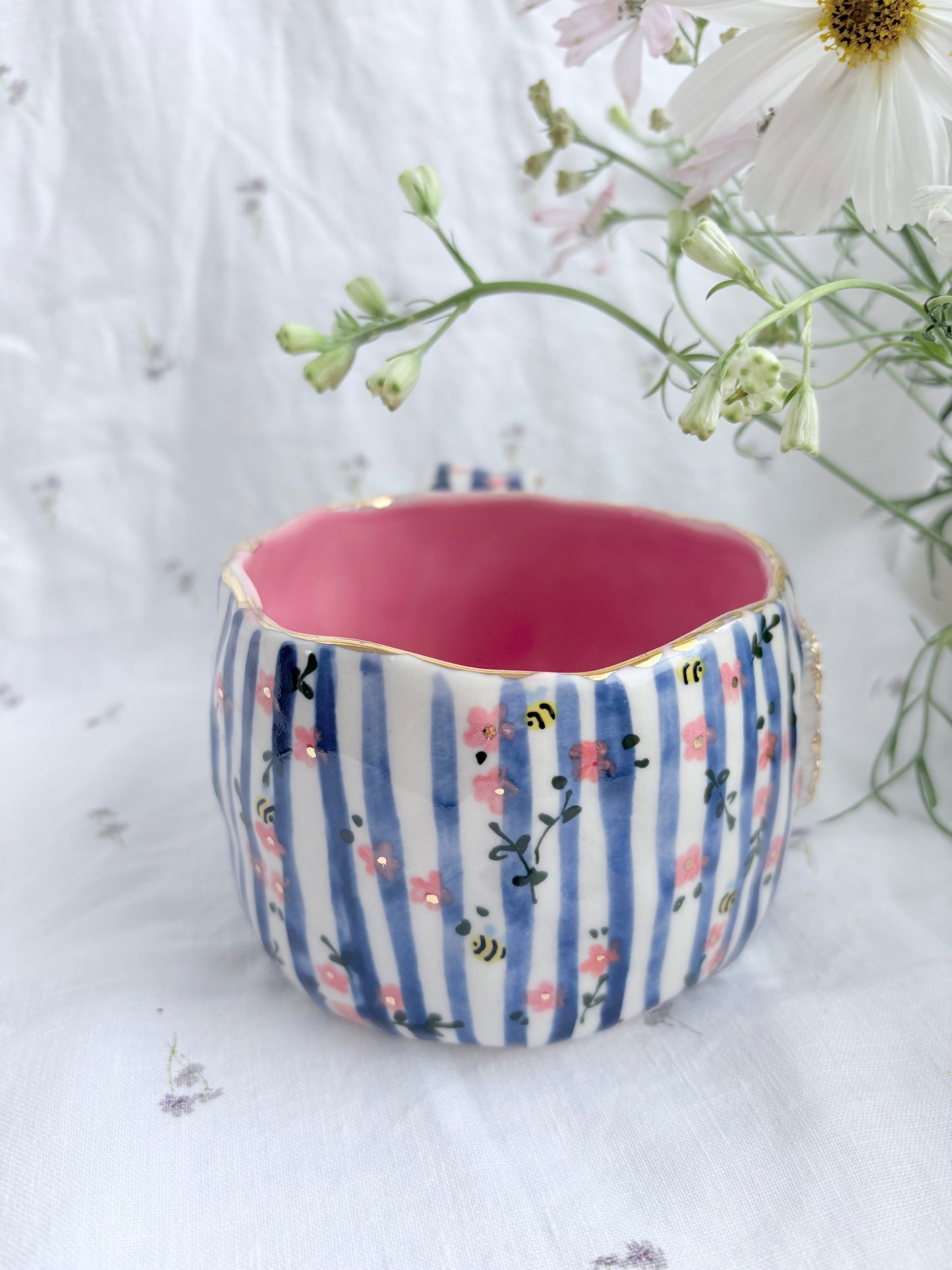 Candy Tripes 💙 ✨Gold Lustre Item ✨