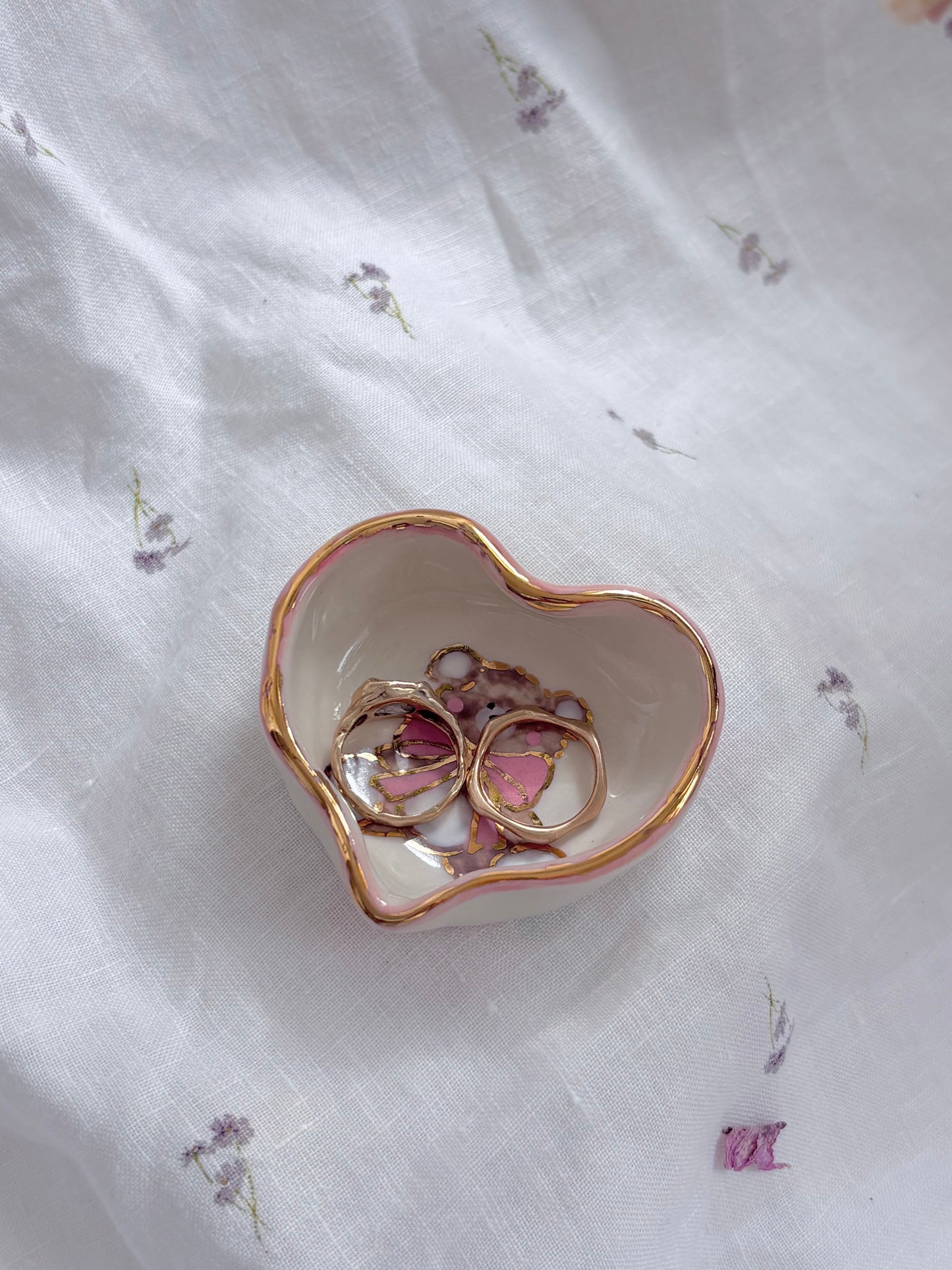 Honey Bear  Ring Dish 🧸✨14k Gold Lustre Item ✨ PRE-ORDER dispatch by end of February