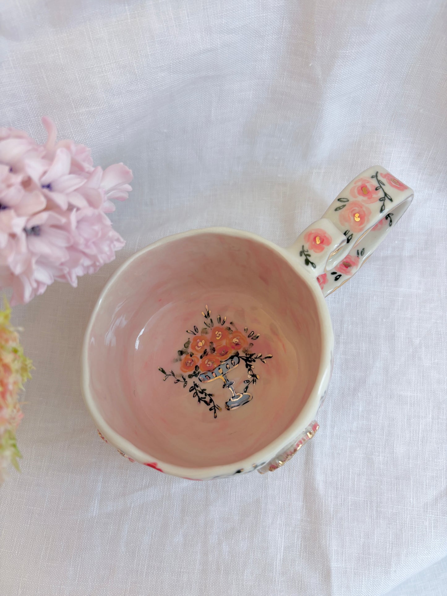 Sunday Morning✨14k Gold Lustre Item ✨