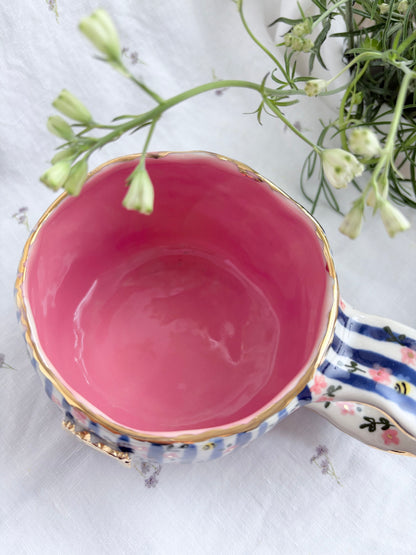 Candy Tripes 💙 ✨Gold Lustre Item ✨